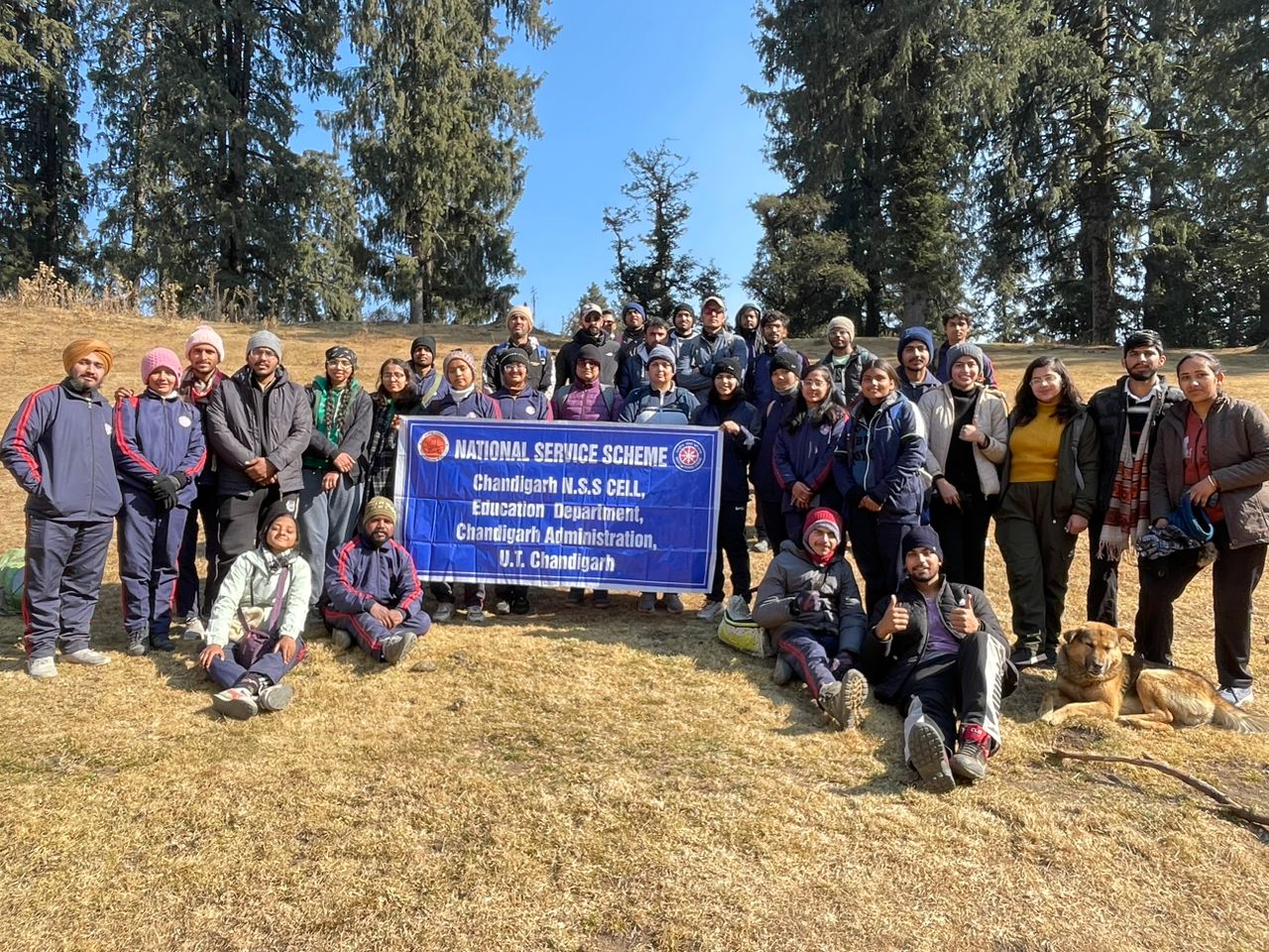 NSS volunteer Ajay Kumar Saini attended the National Adventure camp in Narkanda (Shimla) from 14 Jan to 24 Jan 2024 at the Institute of High Altitude Trekking & Skiing Centre, Narkanda.
